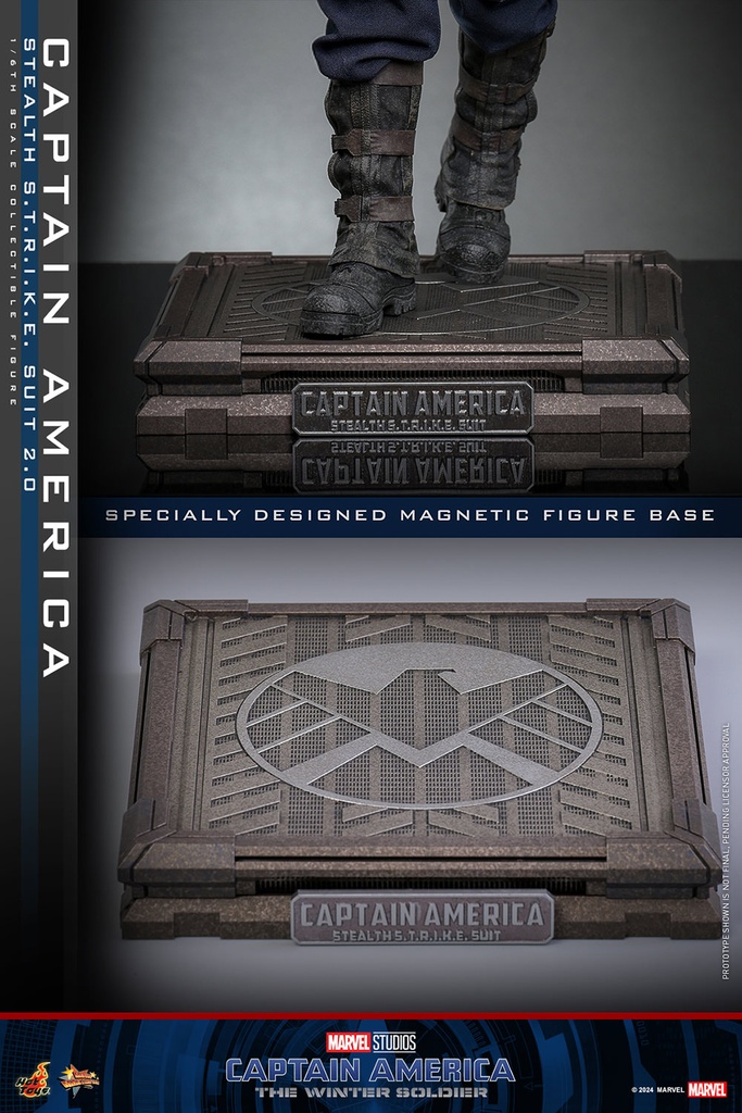 Captain America (Stealth S.T.R.I.K.E. Suit) 2.0 – The Winter Soldier – HOT TOYS - PREVENTA 