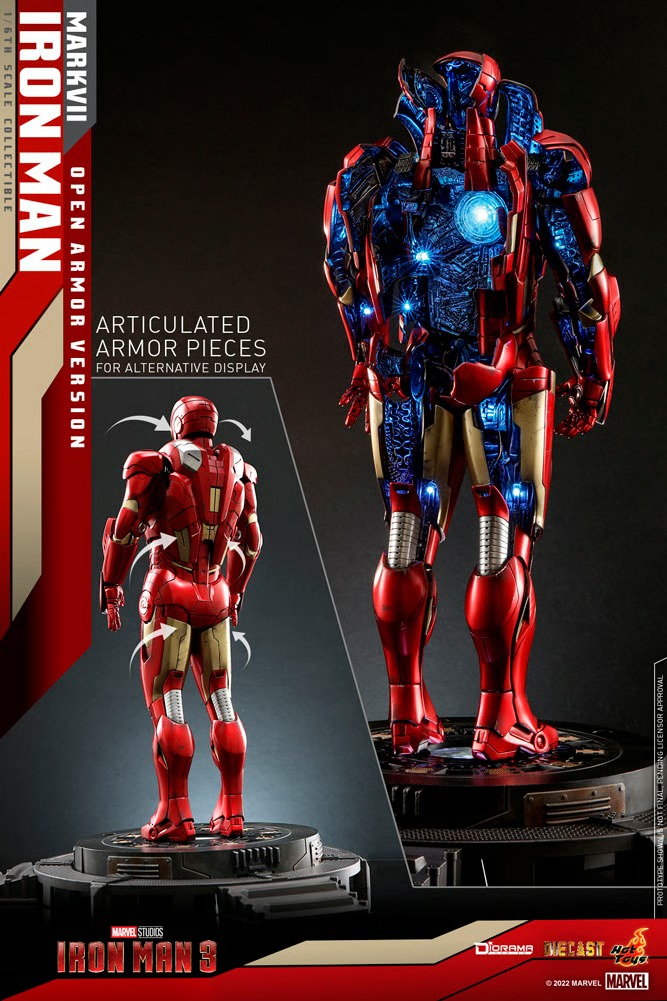 Iron Man Mark VII (Open Armor Version) – HOT TOYS