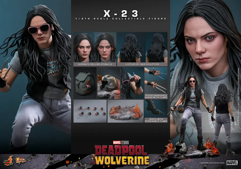 Deadpool & Wolverine  X-23  – HOT TOYS – PREVENTA 