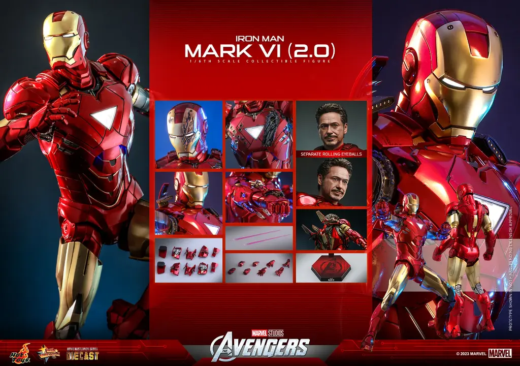 Iron Man Mark VI (2.0) HOT TOYS