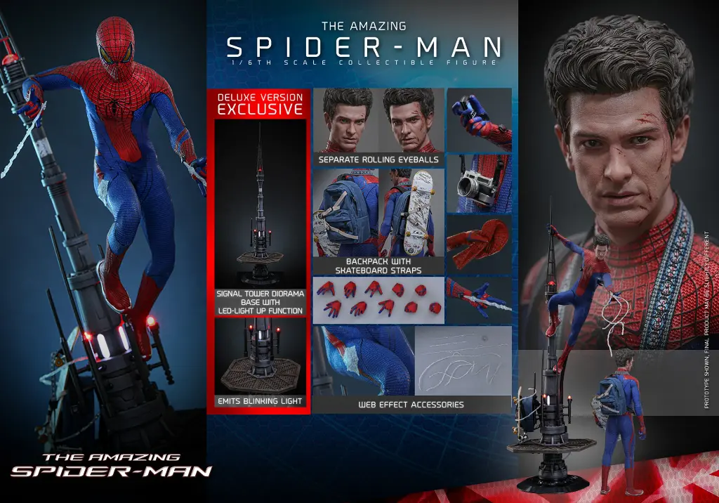 Spider-Man – The Amazing Spider-Man (Deluxe Version) – HOT TOYS - PREVENTA