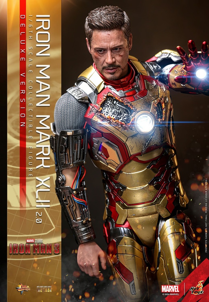 Iron Man Mark XLII (2.0) DELUXE - HOT TOYS - PREVENTA