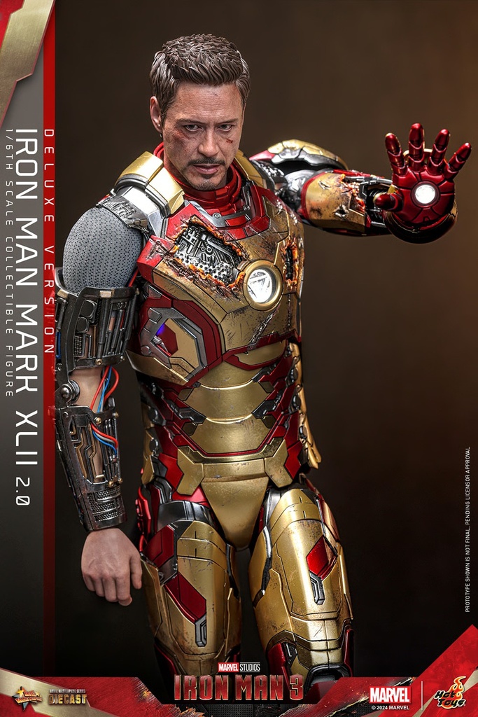 Iron Man Mark XLII (2.0) DELUXE - HOT TOYS - PREVENTA