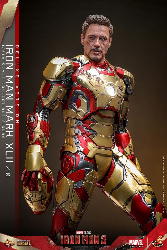 Iron Man Mark XLII (2.0) DELUXE - HOT TOYS - PREVENTA