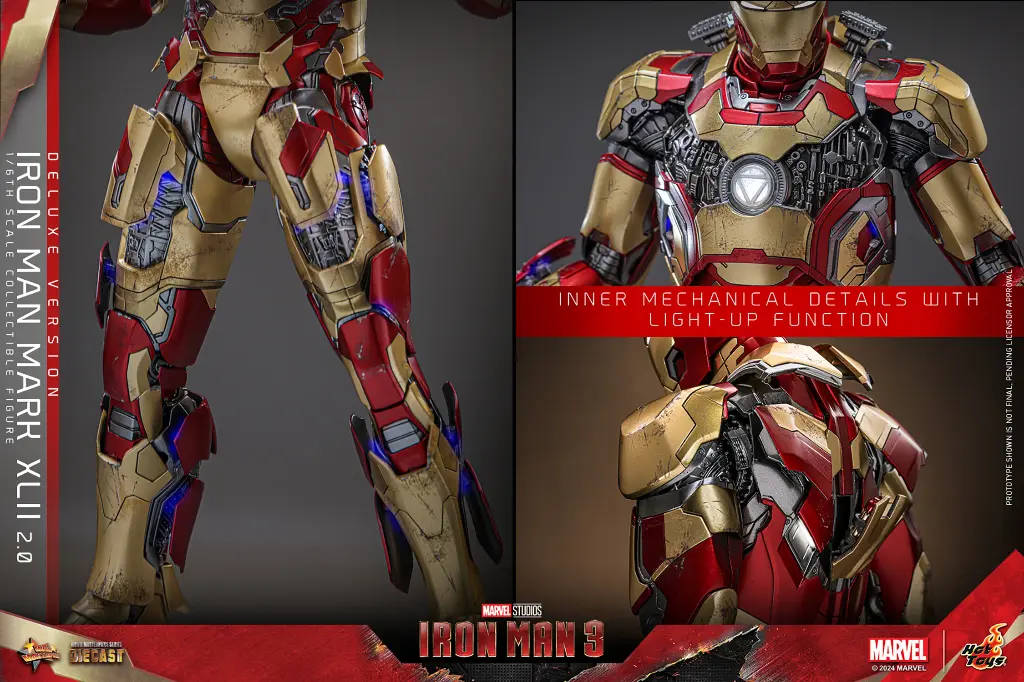 Iron Man Mark XLII (2.0) DELUXE - HOT TOYS - PREVENTA