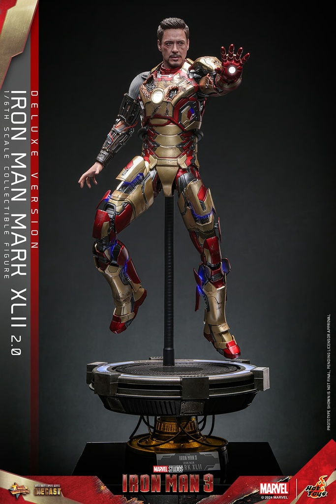 Iron Man Mark XLII (2.0) DELUXE - HOT TOYS - PREVENTA