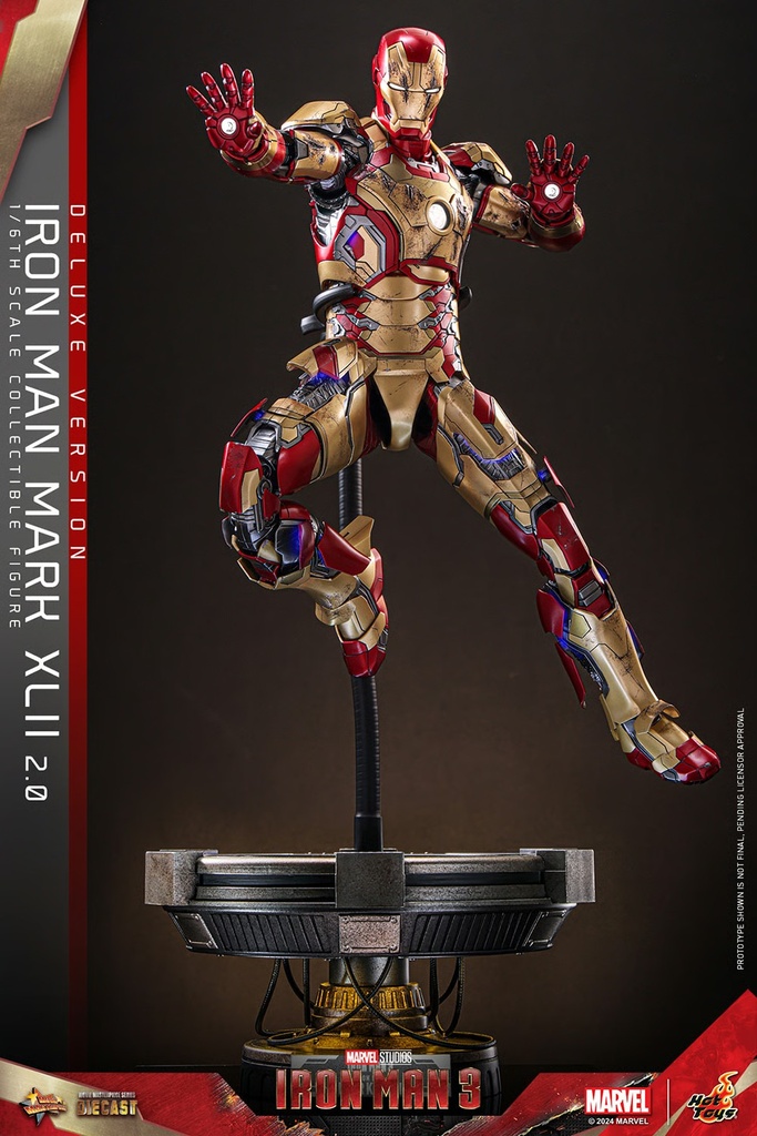Iron Man Mark XLII (2.0) DELUXE - HOT TOYS - PREVENTA