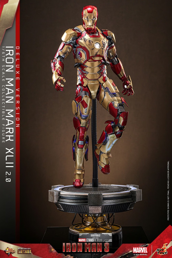 Iron Man Mark XLII (2.0) DELUXE - HOT TOYS - PREVENTA