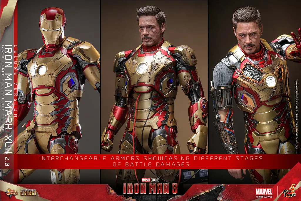 Iron Man Mark XLII (2.0) DELUXE - HOT TOYS - PREVENTA