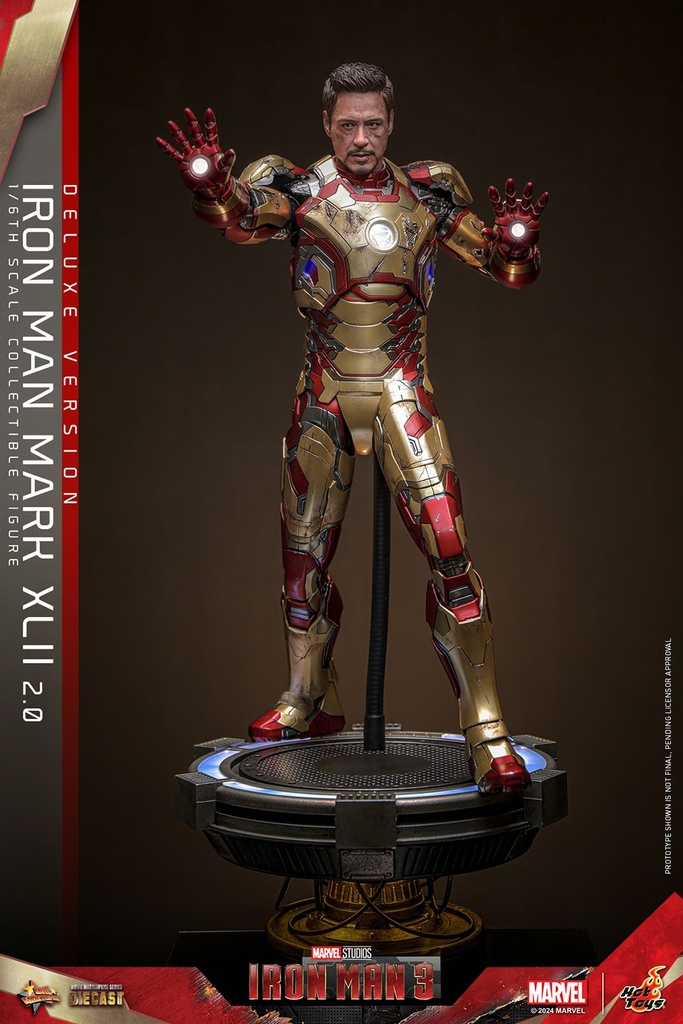 Iron Man Mark XLII (2.0) DELUXE - HOT TOYS - PREVENTA
