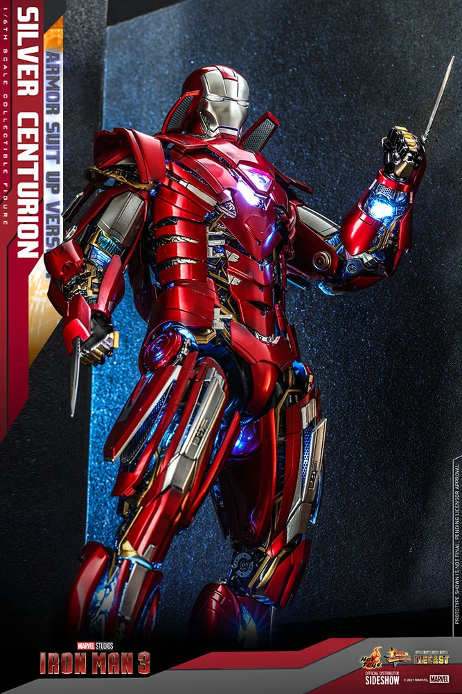 Silver Centurion (Armor Suit Up Version) - HOT TOYS