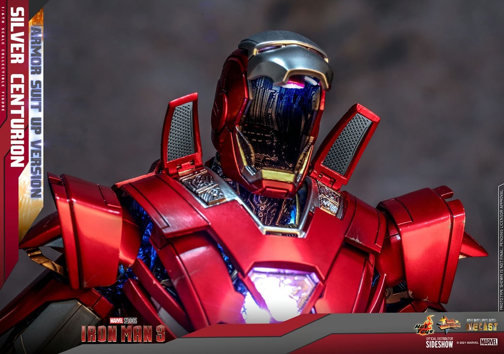Silver Centurion (Armor Suit Up Version) - HOT TOYS