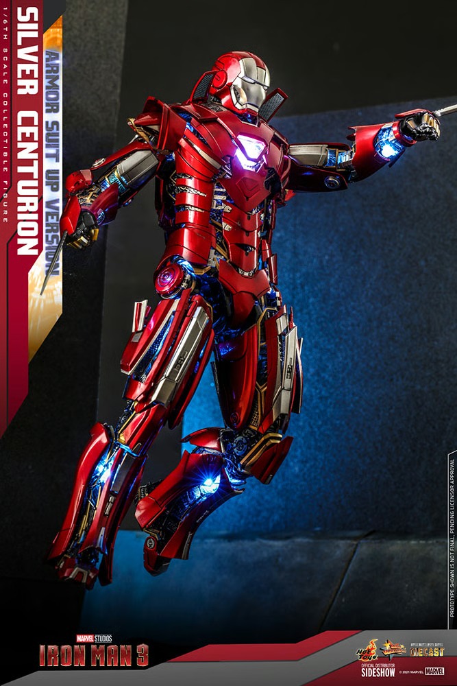 Silver Centurion (Armor Suit Up Version) - HOT TOYS