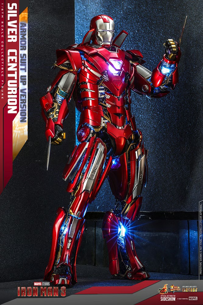 Silver Centurion (Armor Suit Up Version) - HOT TOYS