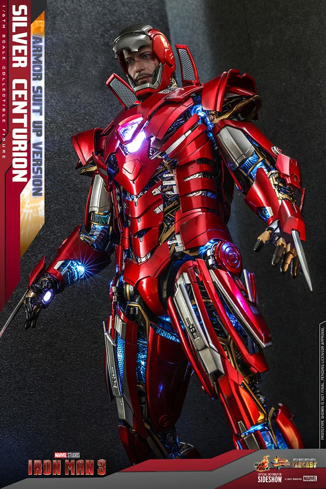 Silver Centurion (Armor Suit Up Version) - HOT TOYS