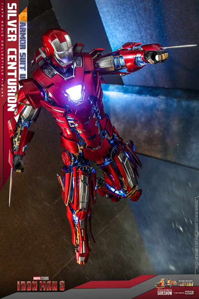 Silver Centurion (Armor Suit Up Version) - HOT TOYS