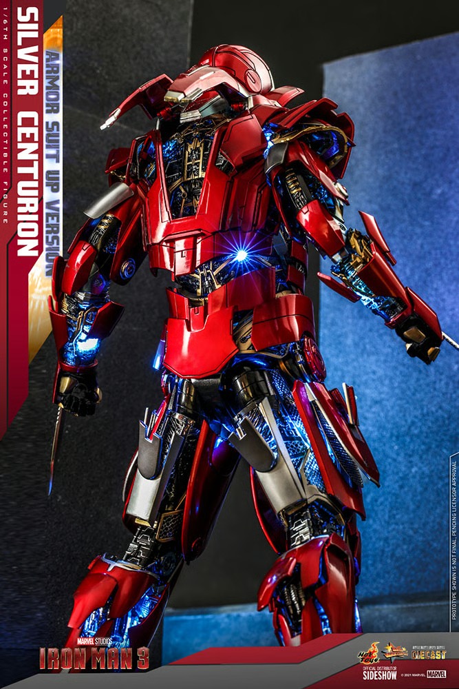 Silver Centurion (Armor Suit Up Version) - HOT TOYS