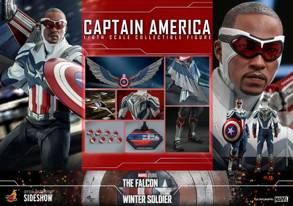 Captain America The Falcon and the Winter Soldier - HOT TOYS