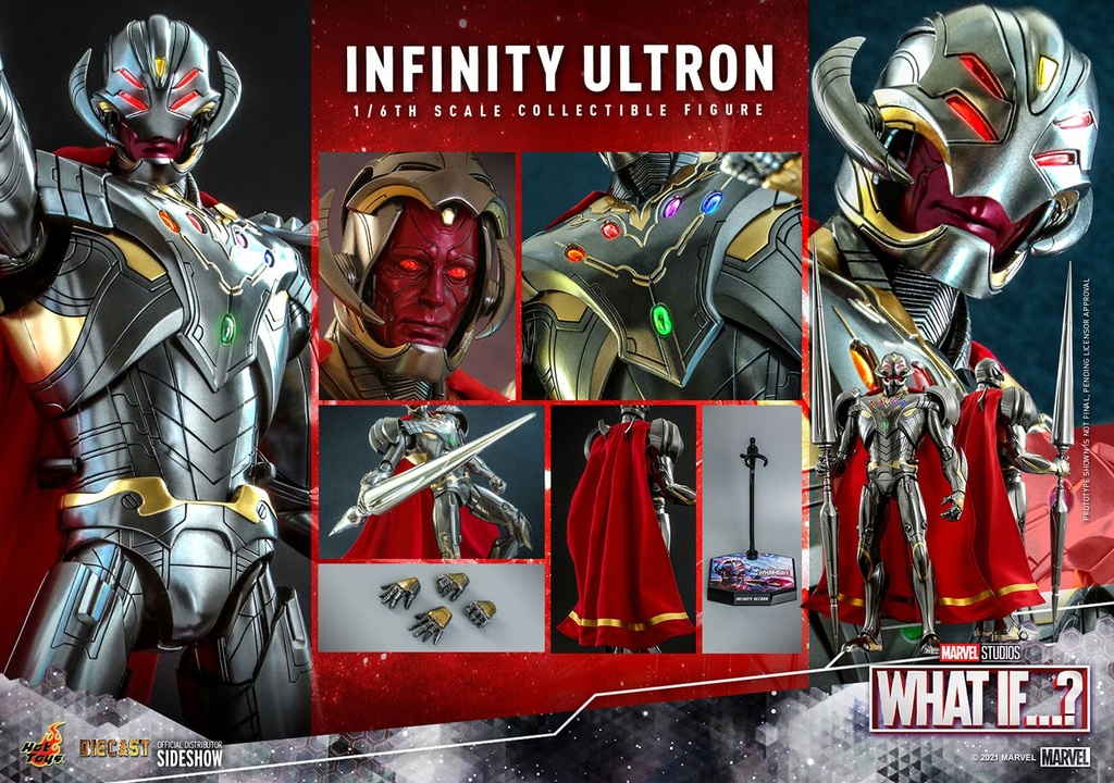 Infinity Ultron Diecast – What If…? - HOT TOYS