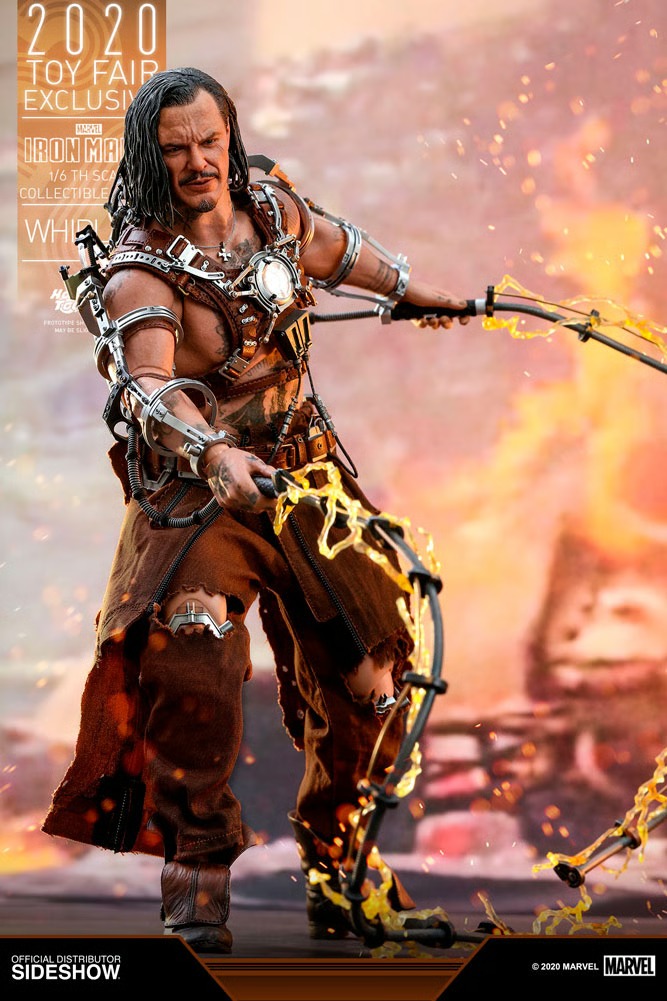 Whiplash Iron Man 2 - EXCLUSIVE TOY FAIR 2020 - HOT TOYS