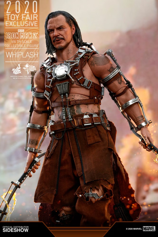Whiplash Iron Man 2 - EXCLUSIVE TOY FAIR 2020 - HOT TOYS