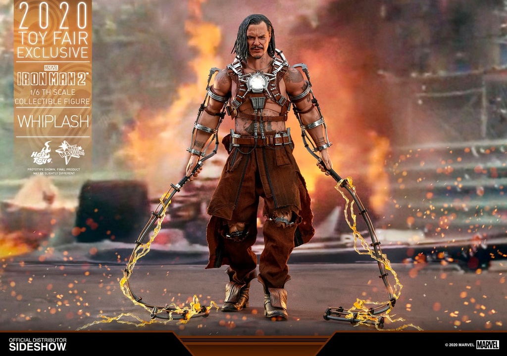 Whiplash Iron Man 2 - EXCLUSIVE TOY FAIR 2020 - HOT TOYS