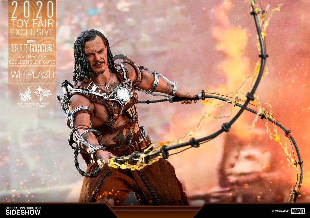 Whiplash Iron Man 2 - EXCLUSIVE TOY FAIR 2020 - HOT TOYS