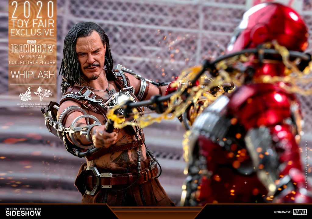 Whiplash Iron Man 2 - EXCLUSIVE TOY FAIR 2020 - HOT TOYS