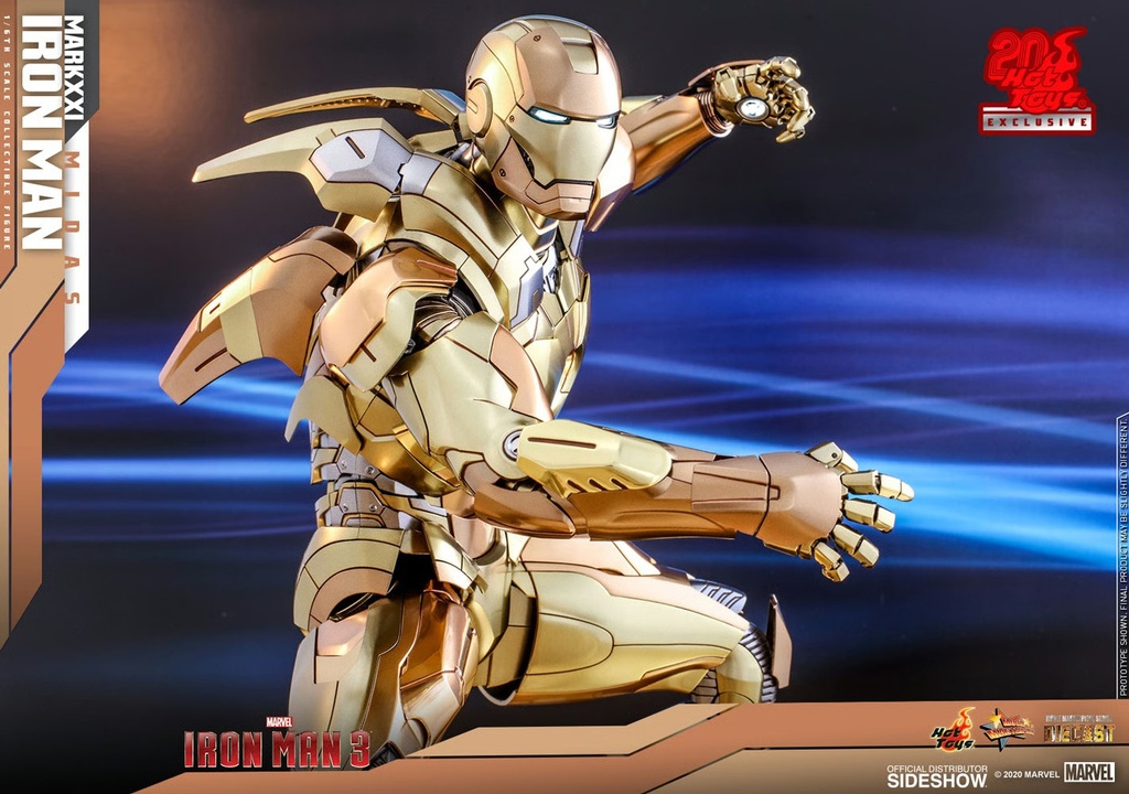 Iron Man Mark XXI (Midas) Exclusive Diecast - HOT TOYS
