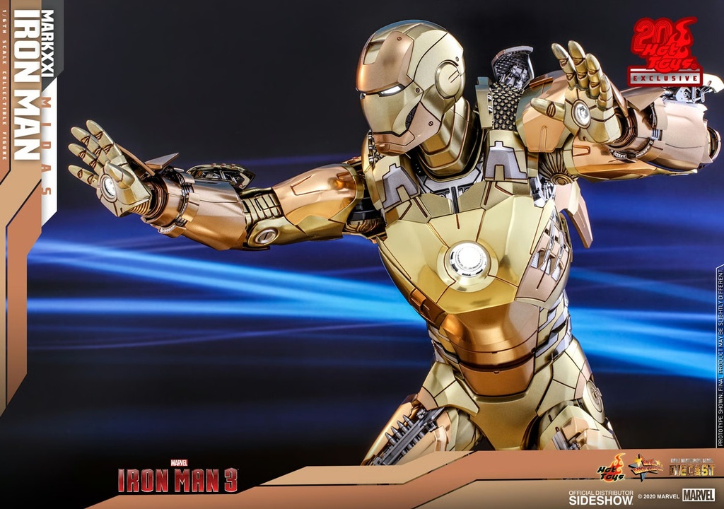 Iron Man Mark XXI (Midas) Exclusive Diecast - HOT TOYS
