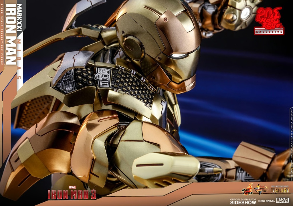Iron Man Mark XXI (Midas) Exclusive Diecast - HOT TOYS