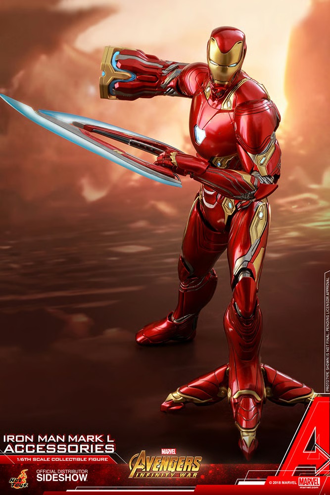 Iron Man Mark 50 Accesorios Collector Edition 1/6 - HOT TOYS