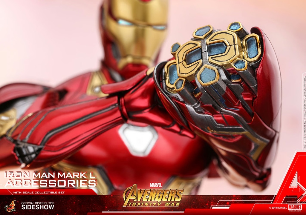 Iron Man Mark 50 Accesorios Collector Edition 1/6 - HOT TOYS