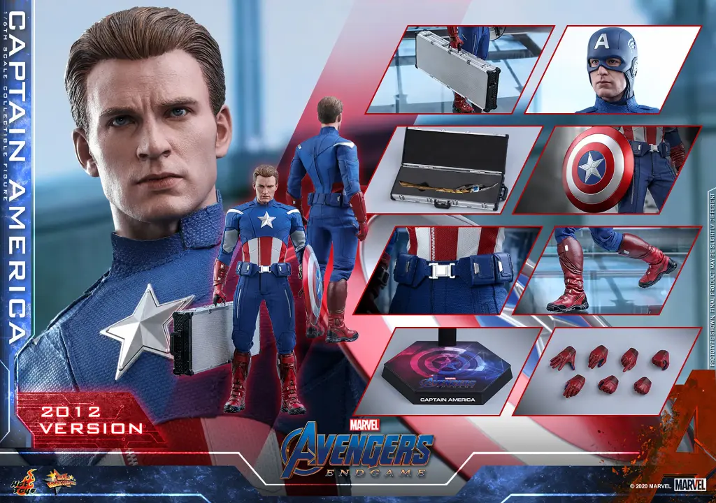 Capitan America (2012 Version) 1/6 - HOT TOYS