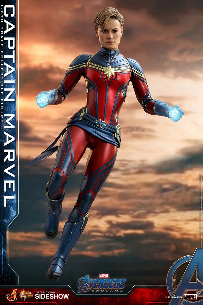 Captain Marvel Avengers: Endgame 1/6 - HOT TOYS