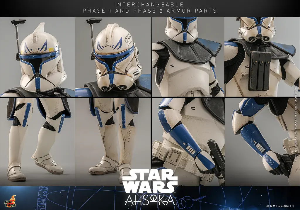 Capitan Rex "Star Wars: Ahsoka" HOT TOYS - PREVENTA