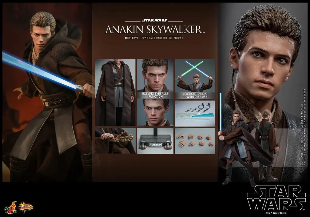Anakin Skywalker "Star Wars II: Attack of the Clones" HOT TOYS - PREVENTA