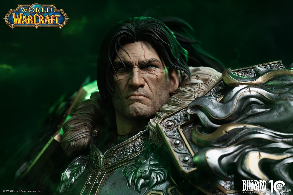 Varian Wrynn Bust  "World of Warcraft" Infinity Studio - PREVENTA