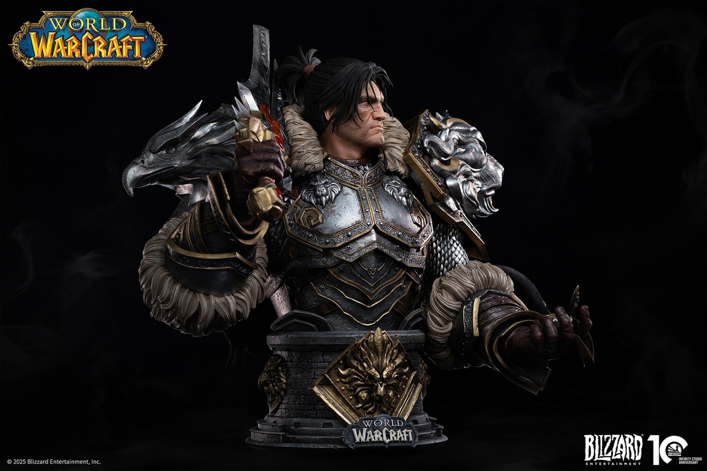 Varian Wrynn Bust  "World of Warcraft" Infinity Studio - PREVENTA