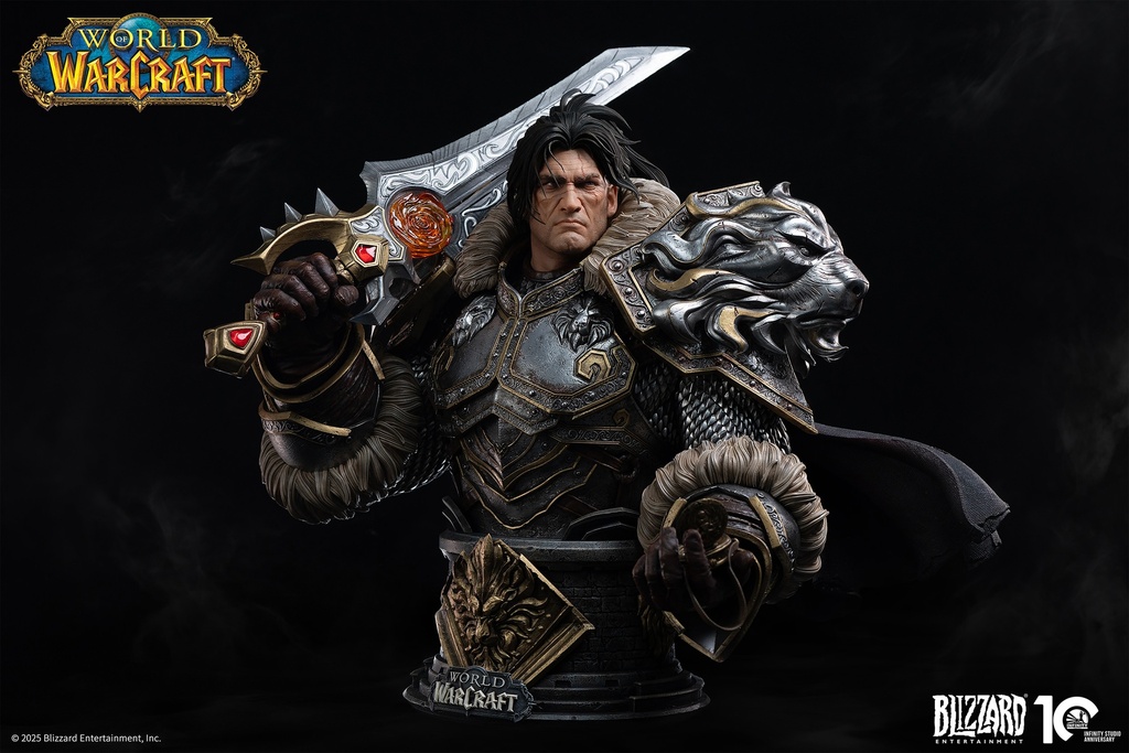 Varian Wrynn Bust  "World of Warcraft" Infinity Studio - PREVENTA