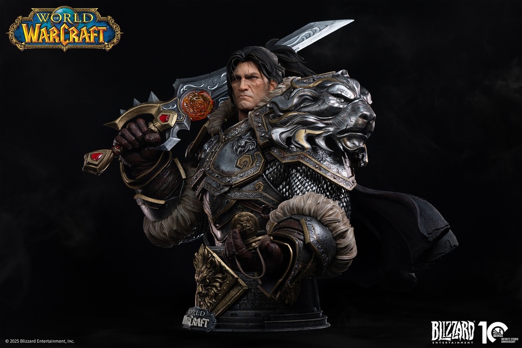 Varian Wrynn Bust  "World of Warcraft" Infinity Studio - PREVENTA