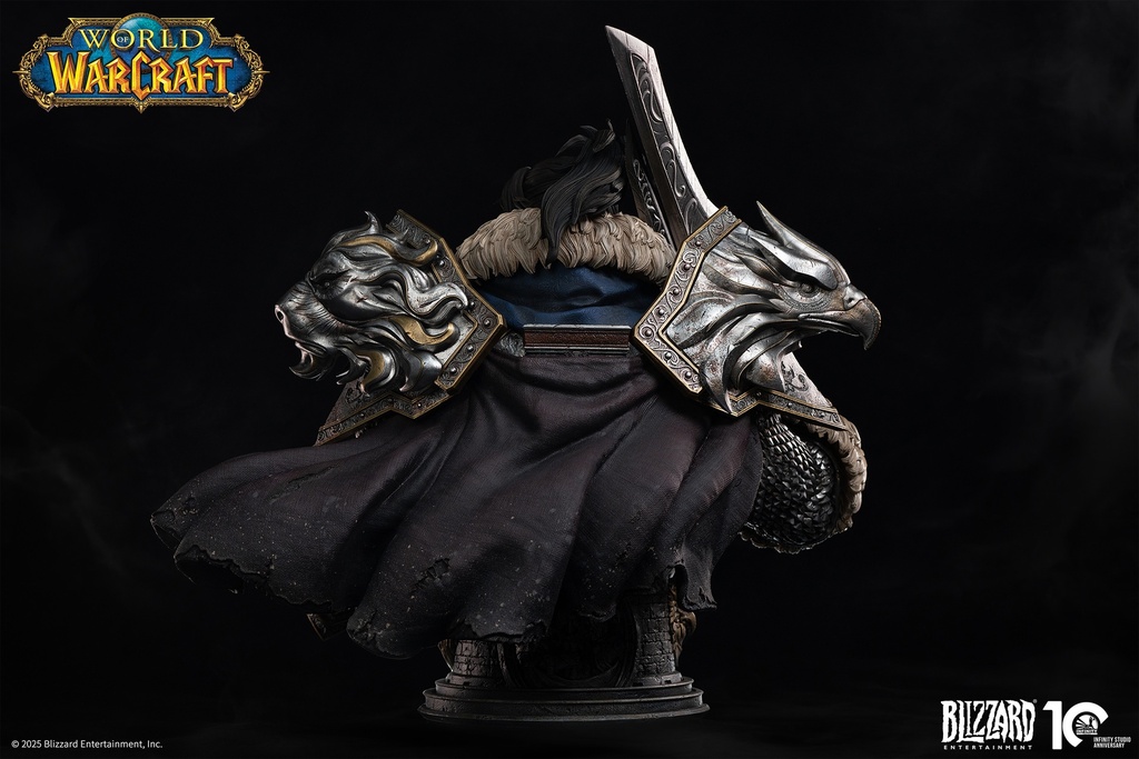 Varian Wrynn Bust  "World of Warcraft" Infinity Studio - PREVENTA