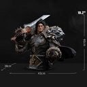 Varian Wrynn Bust  "World of Warcraft" Infinity Studio - PREVENTA