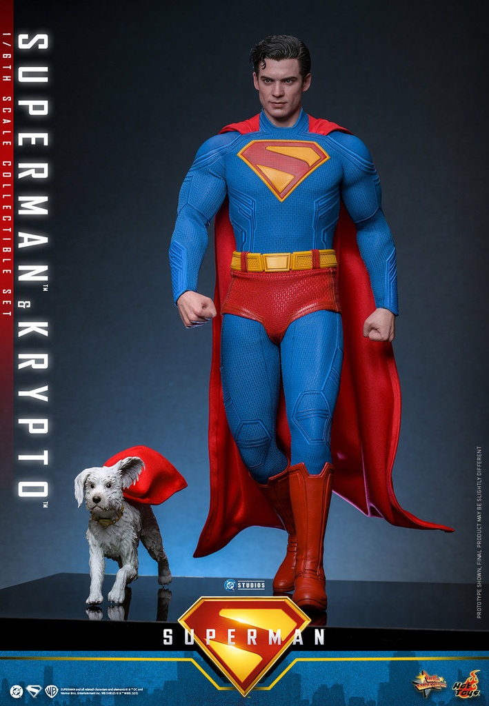 Superman & Krypto "Superman (2025)"  HOT TOYS – PREVENTA 