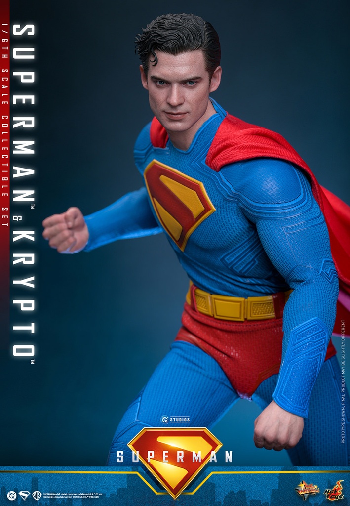 Superman & Krypto "Superman (2025)"  HOT TOYS – PREVENTA 