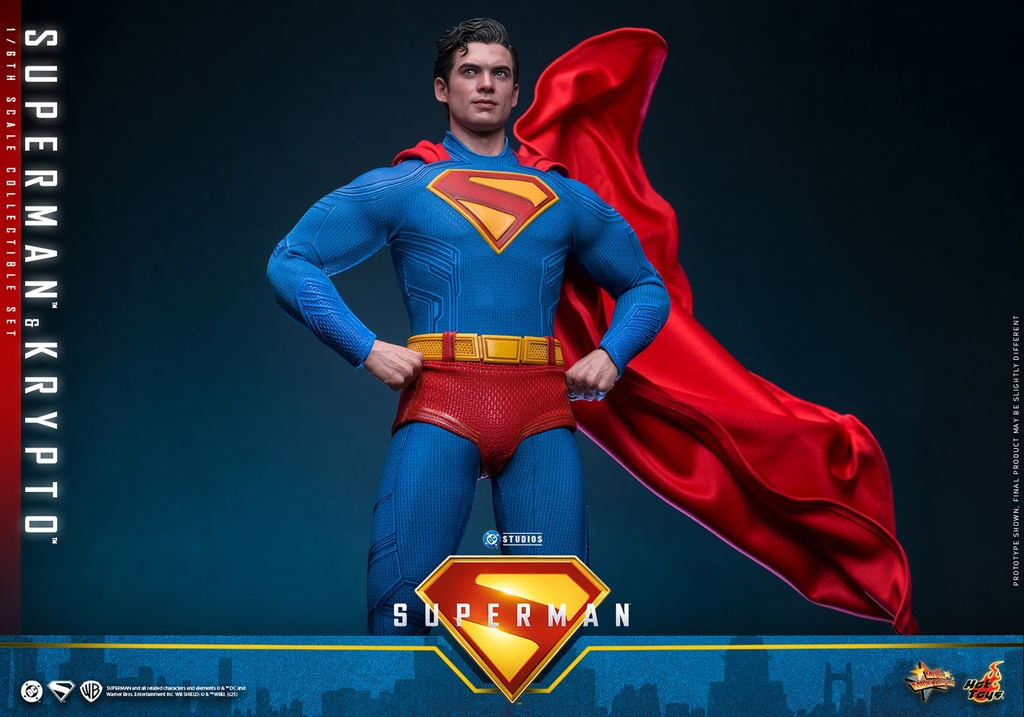 Superman & Krypto "Superman (2025)"  HOT TOYS – PREVENTA 