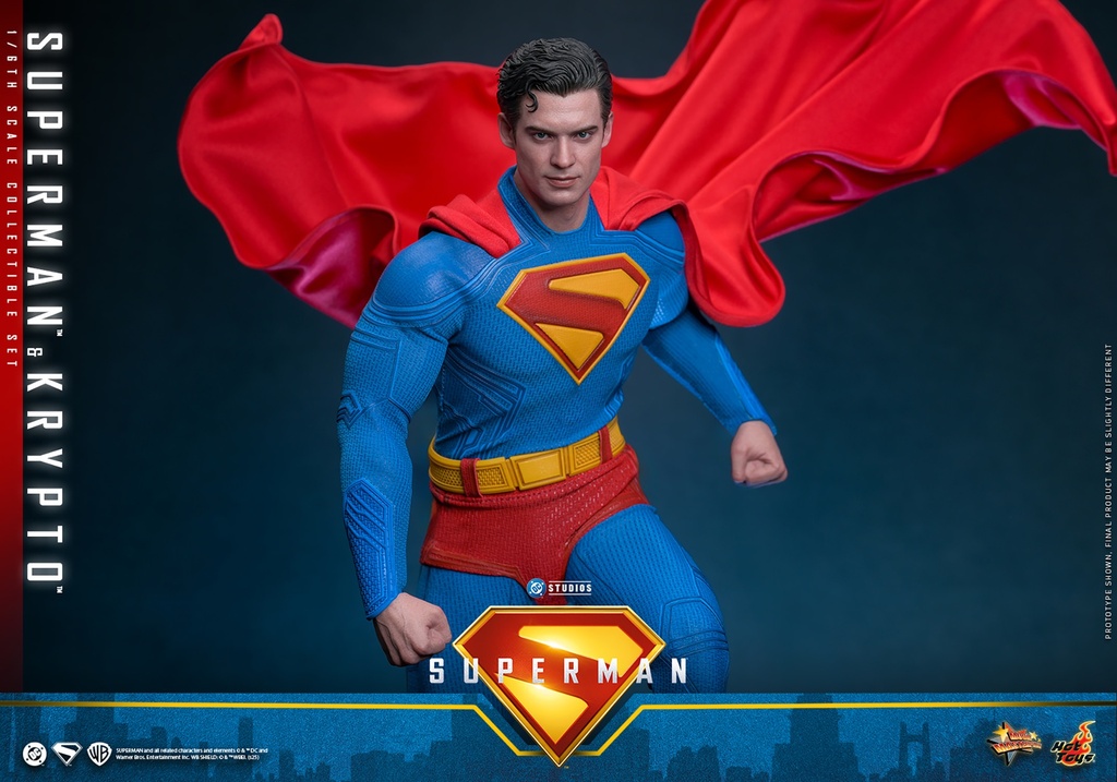 Superman & Krypto "Superman (2025)"  HOT TOYS – PREVENTA 
