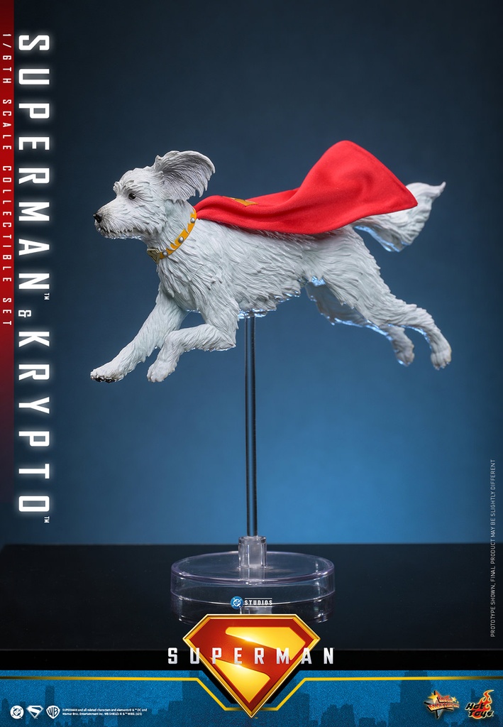 Superman & Krypto "Superman (2025)"  HOT TOYS – PREVENTA 