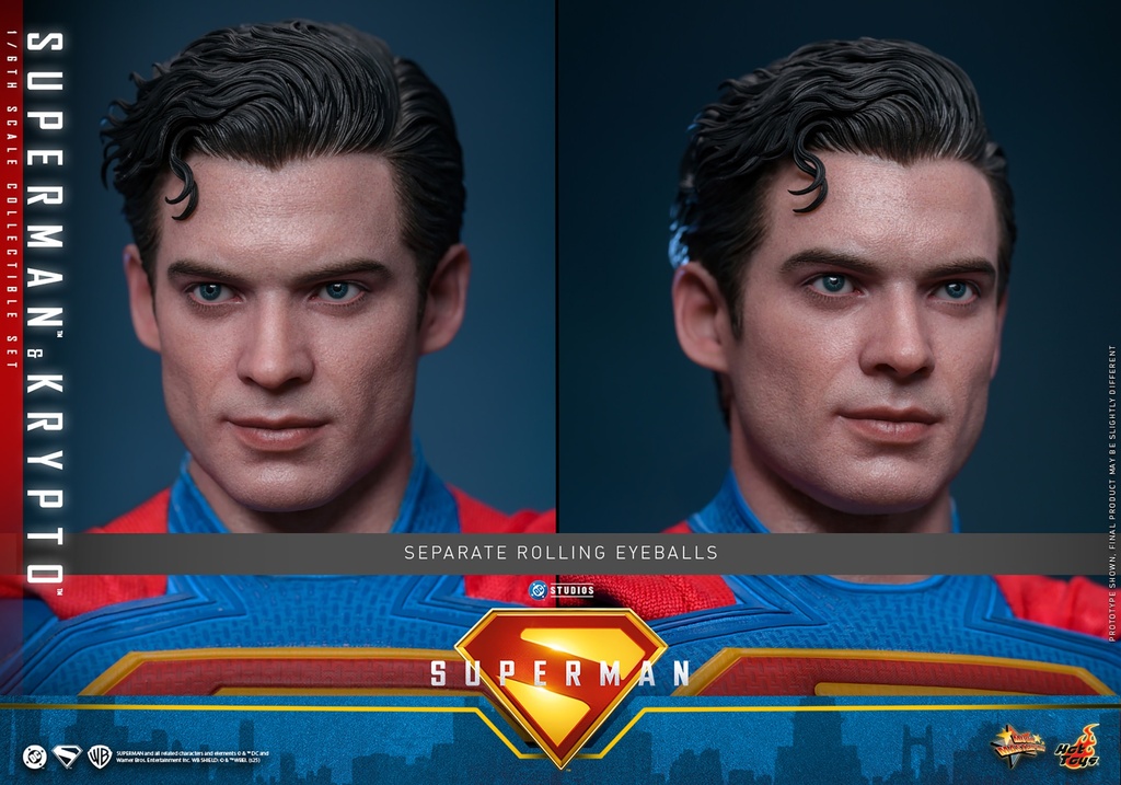 Superman & Krypto "Superman (2025)"  HOT TOYS – PREVENTA 