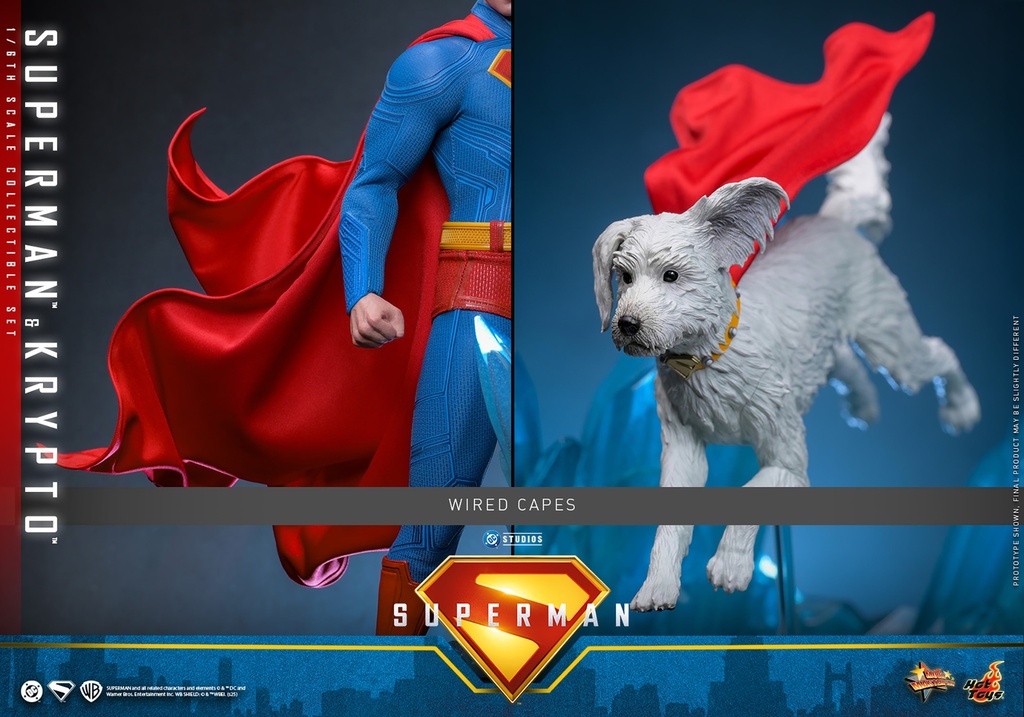 Superman & Krypto "Superman (2025)"  HOT TOYS – PREVENTA 